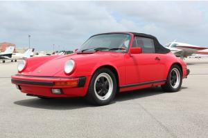 Beautiful 3.2 Carrera Cabriolet. Leather. Service Records. Low Miles, NO RESERVE Photo
