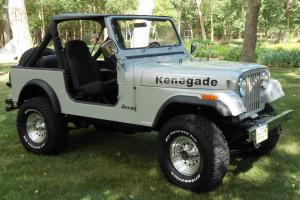 1985 JEEP CJ7 RENEGADE FRESH TWO YEAR RESTORATION AUTOMATIC W/ONLY 81,000 MILES Photo