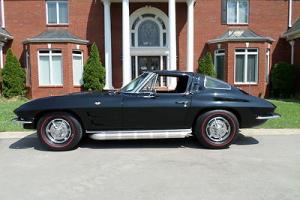 1963 Corvette Split Window Black 4-Speed A/C 67 delivery Financing Delivery