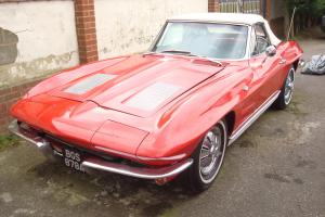  1963 CORVETTE CONVERTIBLE 4-SPEED WITH MANY OPTIONS 