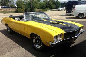 1971 Buick GS GSX Convertible 455 TH-400, Posi, Frame Off Restoration. Photo
