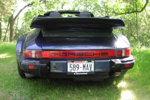 1986 Porsche 911 Carrera Convertible. Euro version with turbo look body.