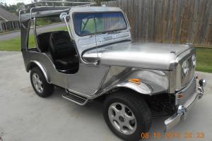 REDUCED TO NO RESERVE 1976 JEEP, CJ-5, STAINLESS STEEL, ONE OF A KIND