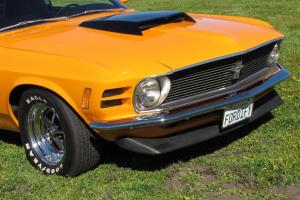 1970 Ford Mustang Boss Fastback 351 Clone Grabber Orange, Restored Calif Car