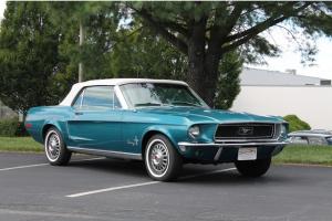 1968 Ford Mustang Convertible Numbers Matching Vehicle Photo