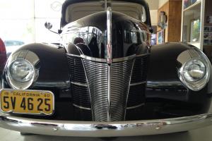 1940 Ford Deluxe Coupe Black 350 V8 Top 100 Hot Rod by Rod and Custom Photo