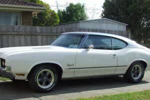  1972 Oldsmobile Cutlass S IN VGC Currently ON Victorian Club Permit Plates in Melbourne, VIC  Photo