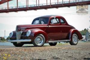 1940 Ford Coupe, supercharged small block, beautiful paint, drop dead gorgeous! Photo