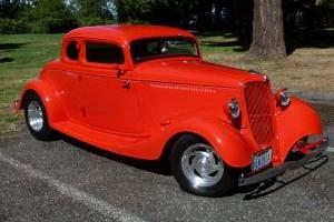 34 Ford  Five Window Coupe 350 Chevy c.i. Engine 350 Chevy Turbo Transmission Photo