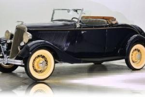 1934 Ford Model 40 2 Door Deluxe Roadster, Top to Bottom Restoration!