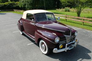 1941 FORD SUPER DELUXE CONVERTIBLE - MUSEUM QUALITY Photo