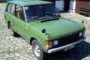  EARLY RANGE ROVER CLASSIC. 1971. Lincoln Green  Photo
