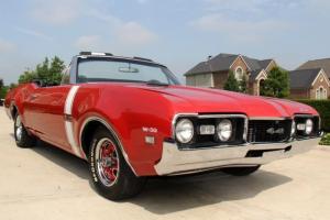 1968 442 Clone Convertible 455 Red Black Restored WOW