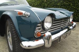  Triumph TR4A..IRS..1967..Valencia Blue with Surrey Hardtop...MUST be viewed. 
