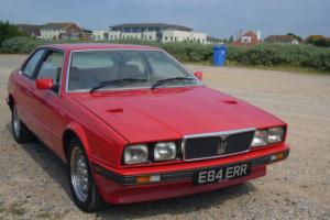  Maserati Biturbo 2.5 Coupe Ferrari Red 63k Stunning, Collectable Classic Will PX 