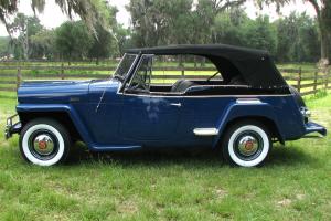 1948  Willys Overland Jeepster Concourse Restoration Photo