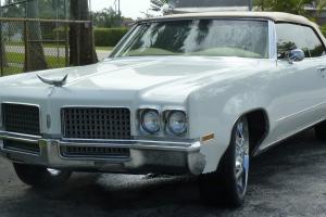 1970 Oldsmobile Delta Convertible Custom 2 Door, EdelBrock 455 Engine Pirelli