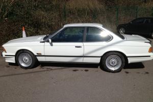  1989 BMW 635 CSI HIGHLINE AUTO IN STUNNING ALPINE WHITE  Photo
