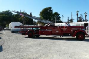 1950 Seagrave  Ladder Fire Truck Photo