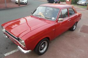  FORD ESCORT MK1 1300GT RED, 5 OWNERS, GENUINE 49000 MILES, EXCELLENT EXAMPLE  Photo