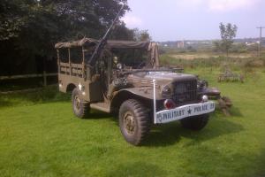  dodge wc51 weapons carrier, ww2 us army military truck 