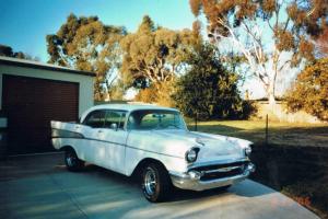  57 Chevrolet Belair Sport Sedan Hotrod Impala Holden MAY Trade 4 Right CAR in in Central West, NSW 