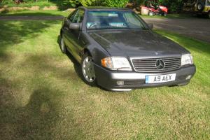  1994 MERCEDES SL320 AUTO GREY with factory hard top  Photo