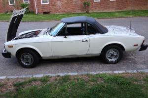 1980 Fiat 2000 Spider Convertible On Historic Policy Appraised by Grundy