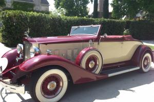 1934 Packard Super 8 Convertible - Dwight Bond Recreation Rare Classic Resto Rod