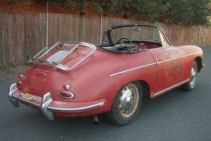 2 owner numbers matching Ruby Red Porsche 356 B Factory Super90 Cabriolet Photo