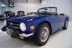 1976 TRIUMPH TR-6, GORGEOUS WIRE WHEELS WITH SPARE, LAST YEAR FOR THE TR-6!