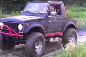 1988 Suzuki Samurai Fully Street Legal Rock Crawler - Lifted, Over Sized Tires Photo