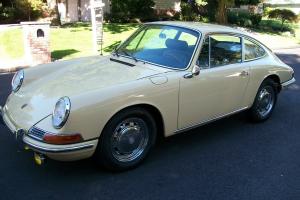 1966 Porsche 912 SWB Coupe.  Original Champagne Yellow.  Matching Numbers.   66 Photo