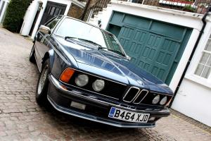  1984 BMW 635 CSI AUTO ARCTIC BLUE, 63,450 MILES  Photo