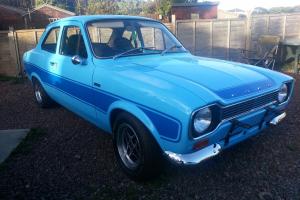  1974 FORD ESCORT MK1 RS2000 REPLICA - EXTREMELY ORIGINAL UNRESTORED SHELL  Photo