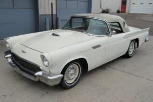  1957 Ford Thunderbird 1 Owner Rebuilt 312 V8 Engine Trans Both Tops Bargain 