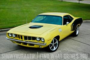 1971 Plymouth Cuda, factory N96 Shaker, Pro-Touring 426 Stroker HEMI with AIR! Photo