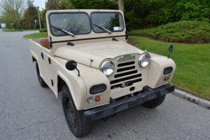 1962 Austin Gypsy jeep partially restored in 2001