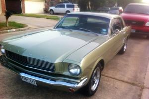 1966 Ford Mustang - Lime Gold - Fully Restored Photo