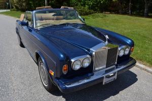 1986 Rolls Royce  Corniche with 35263 original miles. Photo