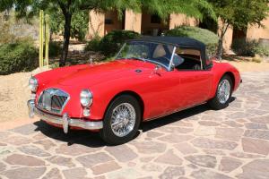 1962 MGA MKII Convertible Original Red/Black. Runs and drives very well! Photo