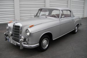 1958 Mercedes Benz COUPE Ponton 220s DB180 with Red Leather W180 Only 1,251 made