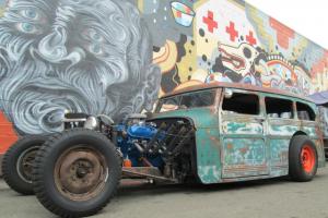 1958 Willys Rat Rod Wagon, Chopped and Channeled, highly executed Street Rod Photo