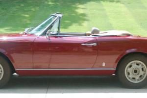 1971 Fiat 124 Sport Spider Convertible 1608cc - Low Mileage with Abarth exhaust Photo