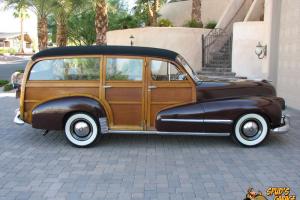 1948 Oldsmobile Deluxe Woody Straight 8 Station Wagon 80k Actual Miles Original