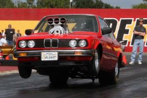 1984 BMW drag car 509 inch Big Block Chevy 10-71 Blown and injected on alcohol