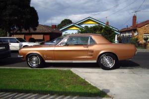  Ford Mustang 1967 289 Auto Burnt Amber NOT XY GT Camaro Torana Monaro in Melbourne, VIC 
