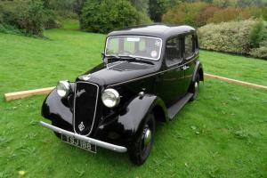  Austin 10 Cambridge 1937, classic, historic vehicle, very good condition, runner  Photo