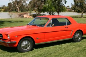 Mustang 64 1 2 Poppy RED Orignal 289 4 Speed Manual D Code in Murray, NSW  Photo