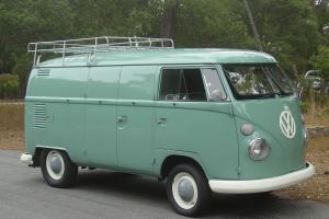 1963 Volkswagen VW double door camper panel bus Photo